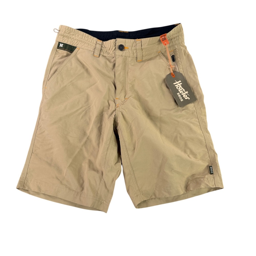 Howler Bros Horizon Hybrid Short 2.0 Mens 28 Tortilla Tan Ripstop 1303 Stained